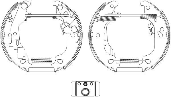 Textar Remschoen set 84054300