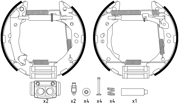 Textar Remschoen set 84056800