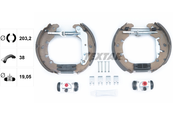 Textar Remschoen set 84057301