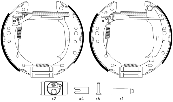 Textar Remschoen set 84068800