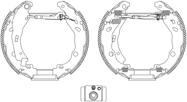 Remschoen set Textar 84077200