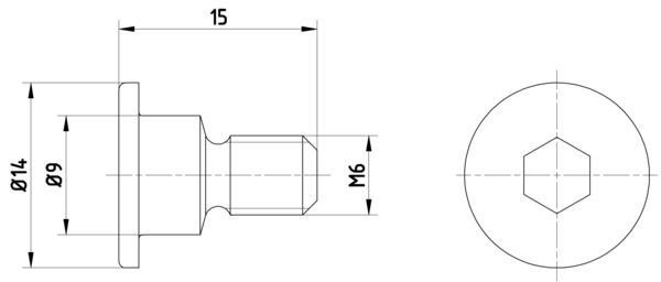 Remschijfschroef Textar TPM0001