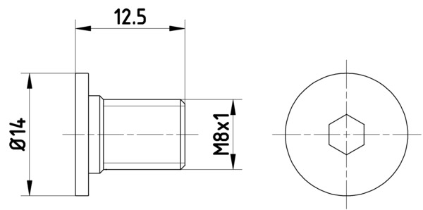 Remschijfschroef Textar TPM0002