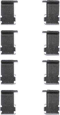 Rem montageset Textar 82031200