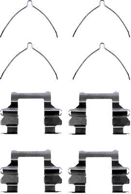 Rem montageset Textar 82031700
