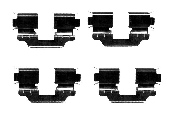 Rem montageset Textar 82055800