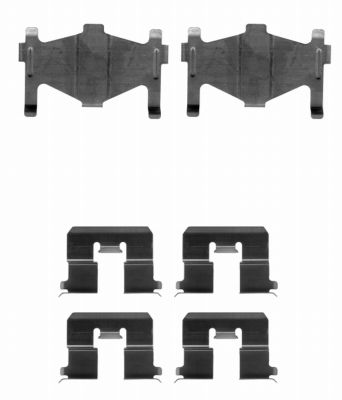Rem montageset Textar 82057900