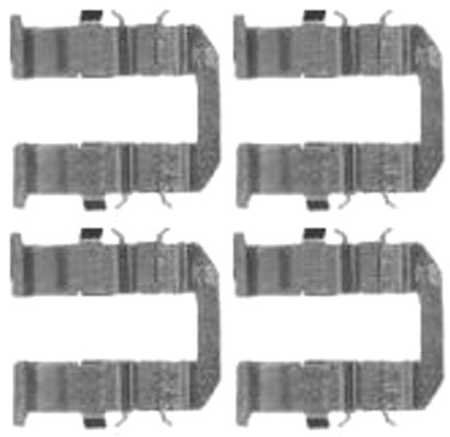 Rem montageset Textar 82076000