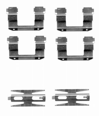 Rem montageset Textar 82500300
