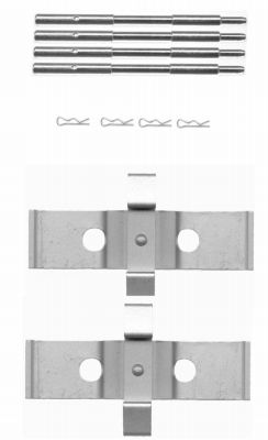 Rem montageset Textar 82500700