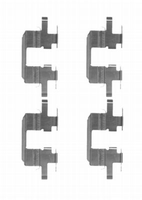 Rem montageset Textar 82502600