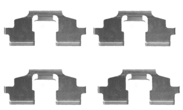 Rem montageset Textar 82506900