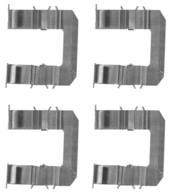 Rem montageset Textar 82508500