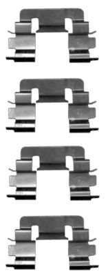 Rem montageset Textar 82509400