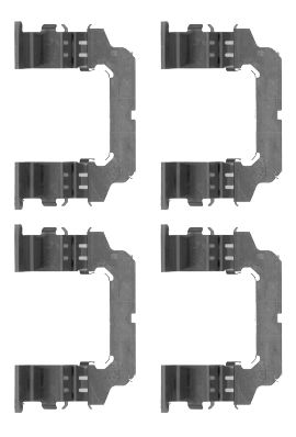 Rem montageset Textar 82512200
