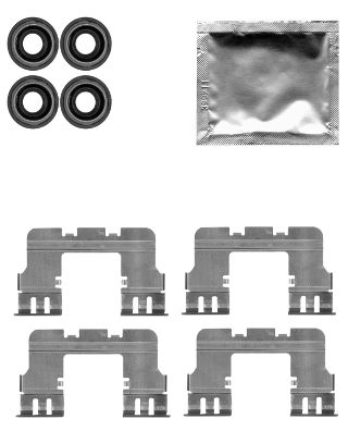 Rem montageset Textar 82513700