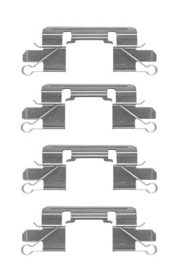 Rem montageset Textar 82516200