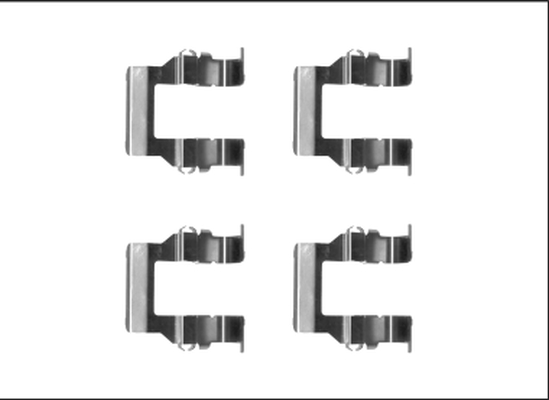 Rem montageset Textar 82540000