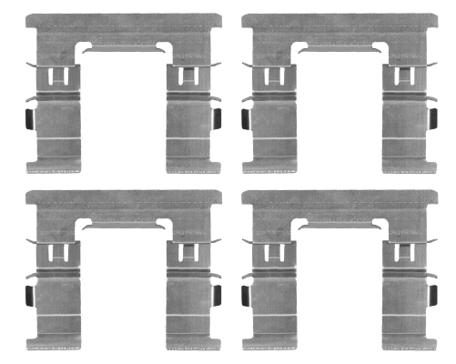 Rem montageset Textar 82545800