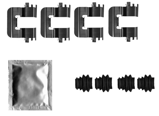 Rem montageset Textar 82550100
