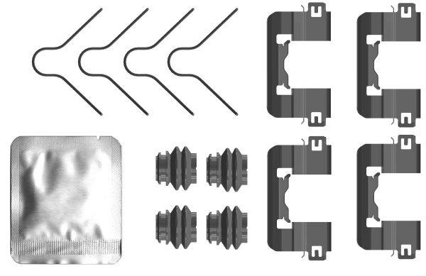 Rem montageset Textar 82553700