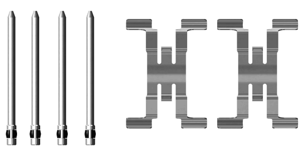 Rem montageset Textar 82555000