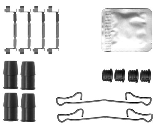 Rem montageset Textar 82561000