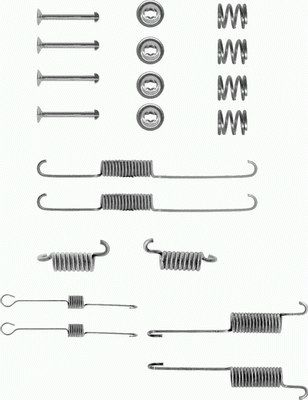 Rem montageset Textar 97000800