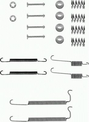 Rem montageset Textar 97001000
