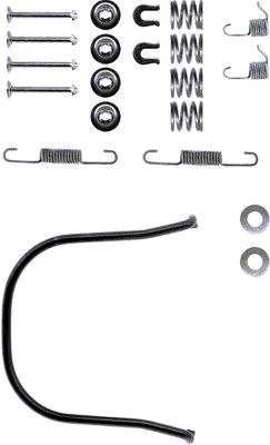 Rem montageset Textar 97003200