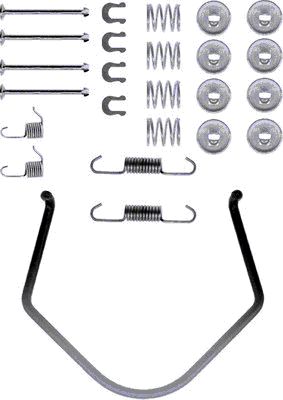 Rem montageset Textar 97003700