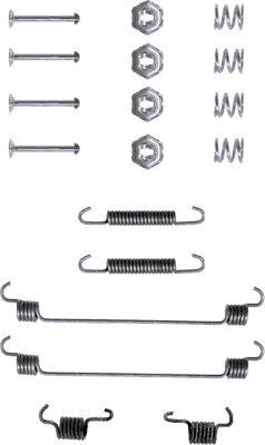 Rem montageset Textar 97005100