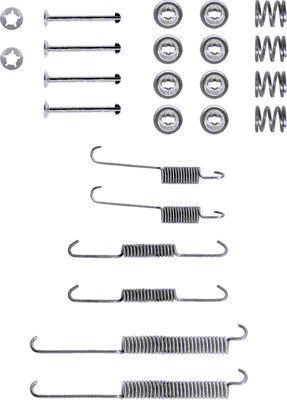 Rem montageset Textar 97006400