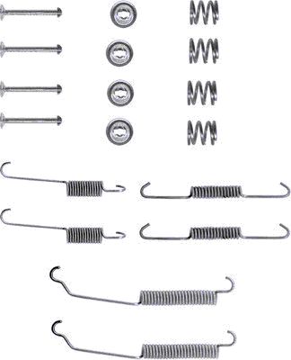 Rem montageset Textar 97007600