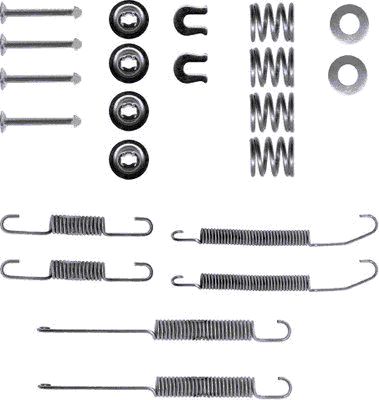 Rem montageset Textar 97008600