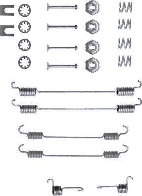 Rem montageset Textar 97010000