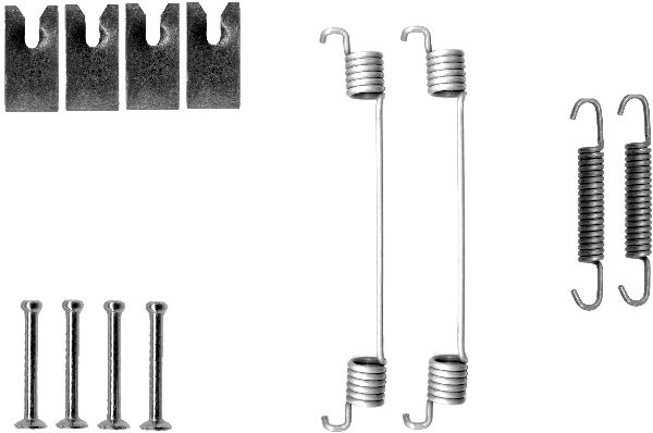 Rem montageset Textar 97031100