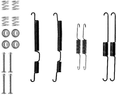 Rem montageset Textar 97032100