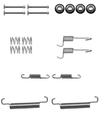 Rem montageset Textar 97038800