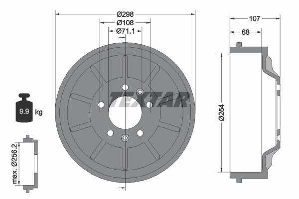 Remtrommel Textar 94032900