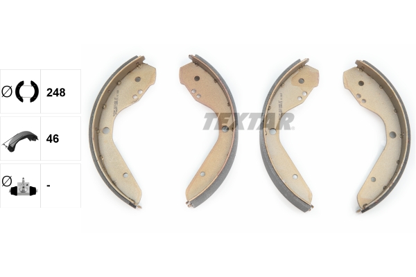 Textar Remschoen set 91012400
