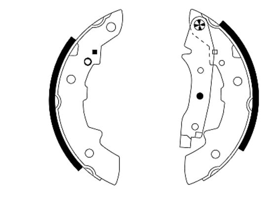 Textar Remschoen set 91026400