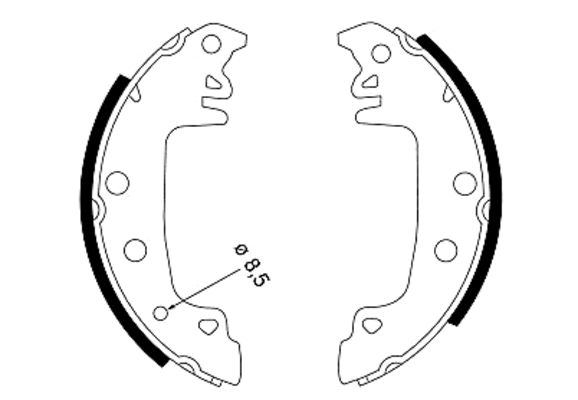 Textar Remschoen set 91029200