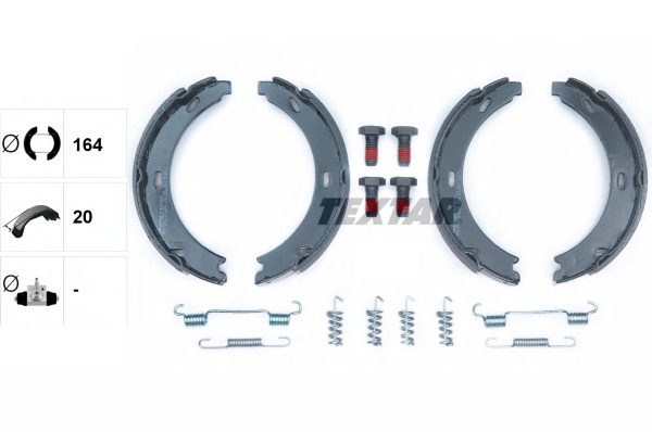 Textar Remschoen set 91032800