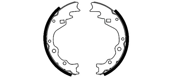 Textar Remschoen set 91040100