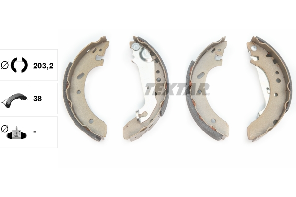 Textar Remschoen set 91048900