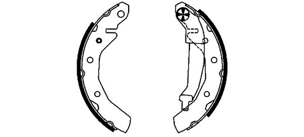 Remschoen set Textar 91054200