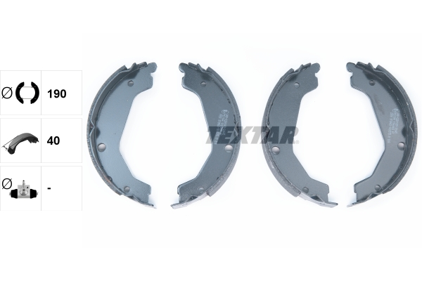 Textar Remschoen set 91068400