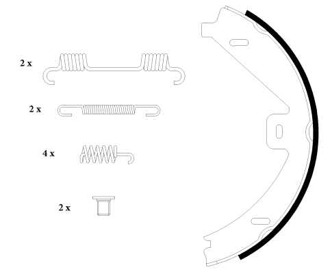 Textar Remschoen set 91069100