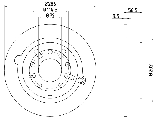 Remschijven Textar 92093000